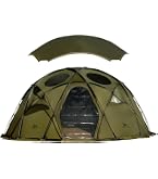 Amazon.co.jp: TOMOUNT ドームテント tc 大型 煙突穴付き 2～4人